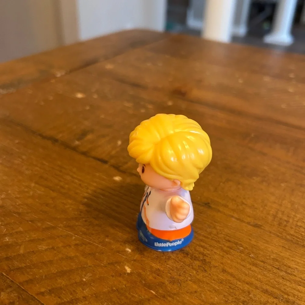 Fisher Price Little People Eddie with backpack as is